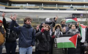 Zorlu'nun İsrail'le ilişkilerini protesto edenlere gözaltı