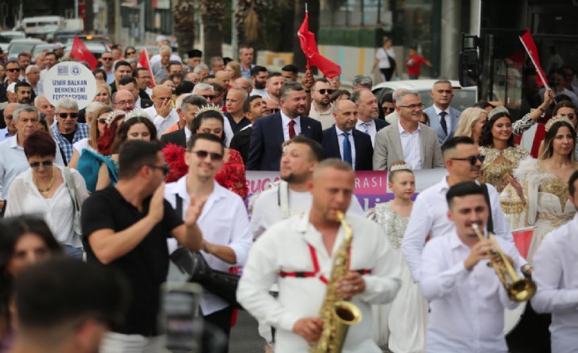 12. Uluslararası Balkan Şenliği Buca’ya renk kattı