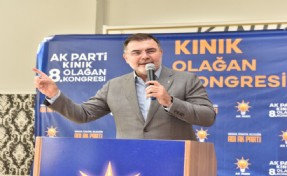 AK Parti Kınık 8. Olağan İlçe Kongresi gerçekleşti