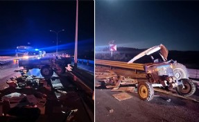 Afyonkarahisar'da kaza: 1 ölü, 2 yaralı