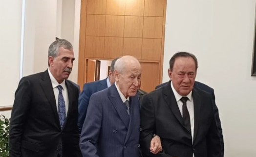 Alaattin Çakıcı Devlet Bahçeli'yi ziyaret etti