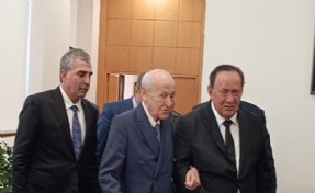 Alaattin Çakıcı Devlet Bahçeli'yi ziyaret etti