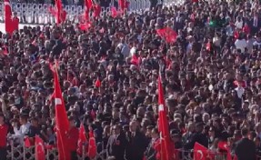 Anıtkabir'de 'Reis, Erdoğan' sloganları