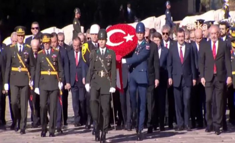 Ankara'da törenlerin ilk adresi Anıtkabir