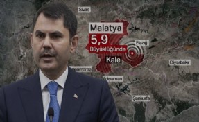 Bakan Kurum Malatya'daki depremin bilançosunu açıkladı