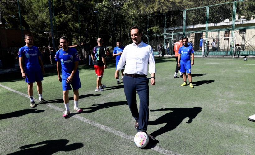 Bornova Belediyesi’nde futbol heyecanı başladı