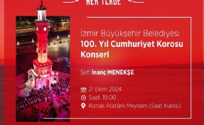 Cumhuriyet Bayramı’na özel 100. Yıl Cumhuriyet Korosu konseri