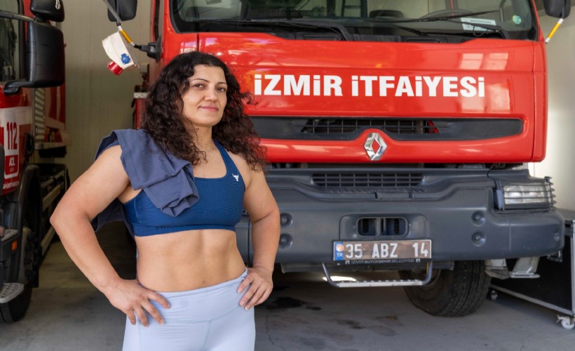 İzmir İtfaiyesi’nin crossfit şampiyonu hedef büyüttü