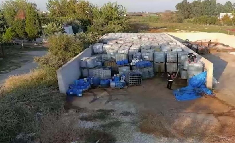 İzmir'de 705 bin litre karışımlı akaryakıt ele geçirildi