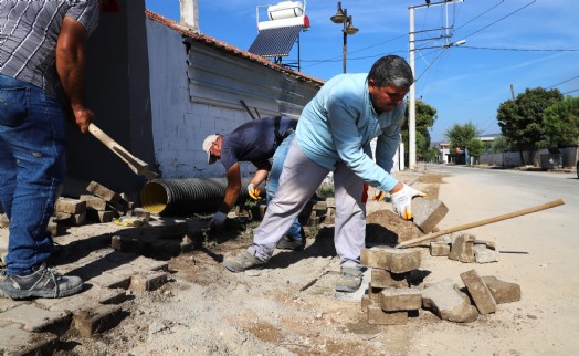 Karakuyu Mahallesi’nde su taşkınlarına son