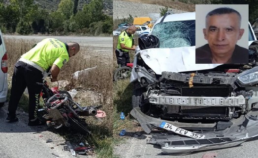 Kazada yaralanan motosiklet sürücüsü, 33 gün sonra hayatını kaybetti