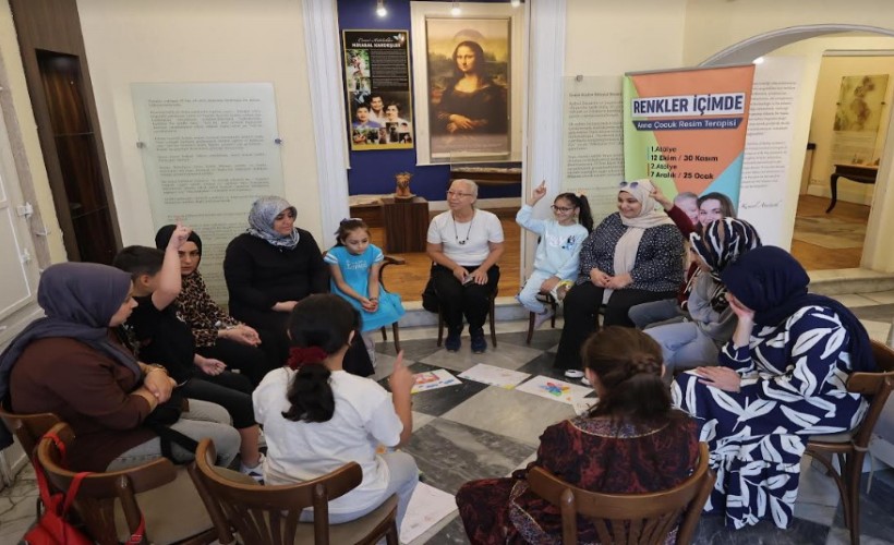 Konak Belediyesi’nden çocuklara ve annelerine özel atölye