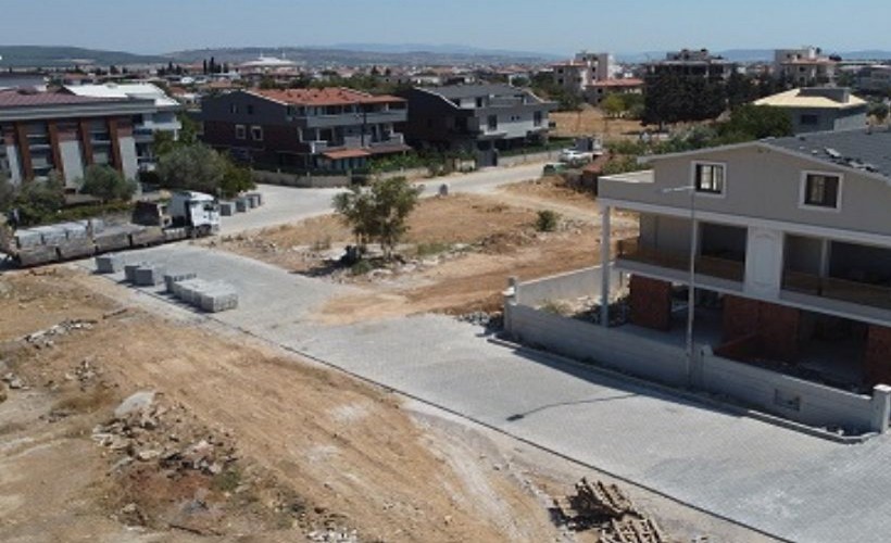 Menderes’te Söğüt Sokak Yolu tamamlandı