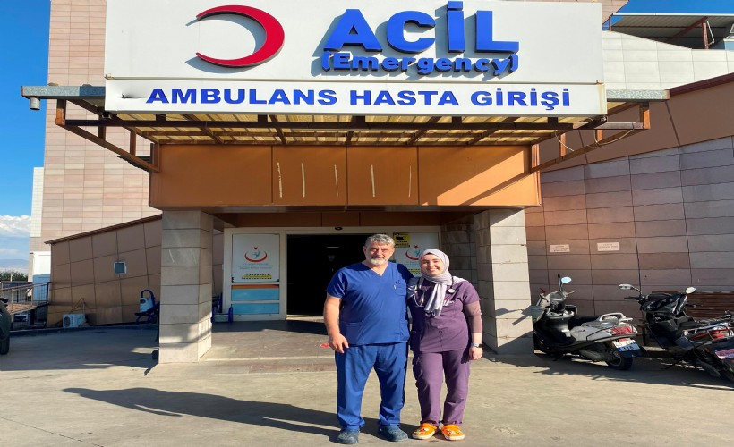 Şerife doktor oldu, babasıyla aynı hastanede çalışmaya başladı