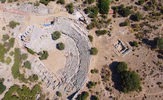 3 bin yıllık liman kenti 'Kaunos'