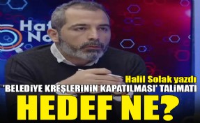 ‘Belediye kreşlerinin kapatılması’ talimatı: Hedef ne?