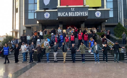 Buca'da grev başladı! Belediye ile sendika arasında anlaşma sağlanamadı