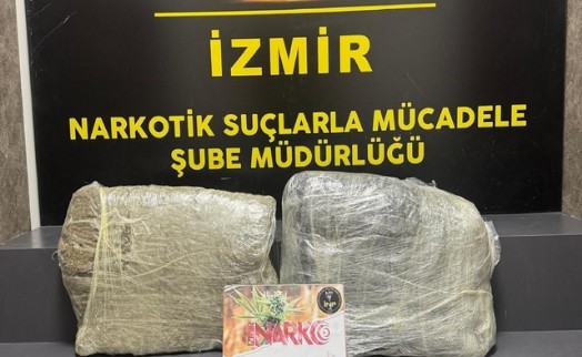 Havalimanında valizde 5 kilo 950 gram skunk ele geçirildi; 1 tutuklama