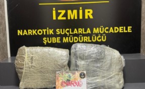 Havalimanında valizde 5 kilo 950 gram skunk ele geçirildi; 1 tutuklama