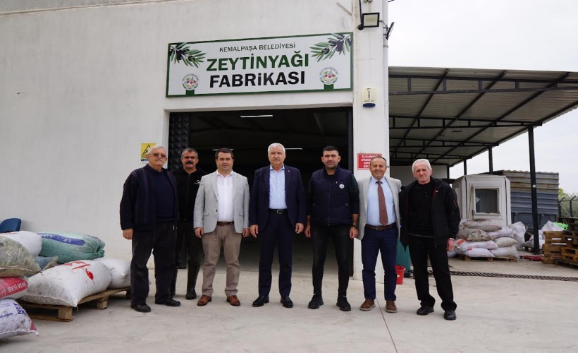 Kemalpaşa zeytinyağı hizmetine devam ediyor