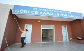 Menderes'te Görece Spor Salonu yenilendi