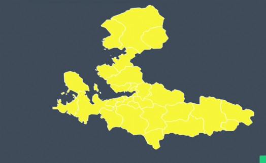 Meteoroloji 44 kente uyarı verdi; İzmir için sarı alarm