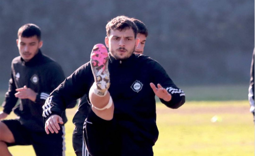 Altay'da Caner antrenmanlara başladı