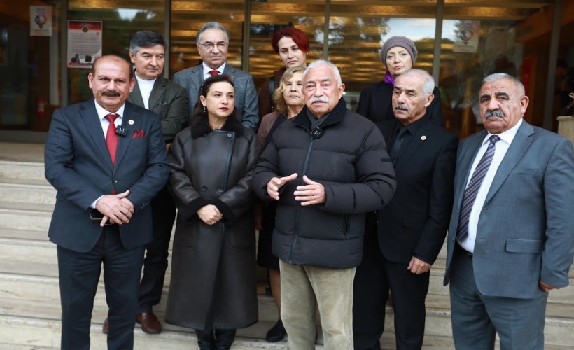 Başkan Sengel'e destek ziyareti: 'Meryem Ana Evi sorunu çözülünceye kadar yanındayız'