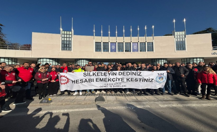 Belediye işçilerinden İller Bankası’na tepki: ‘Blokajları derhal kaldırın!’