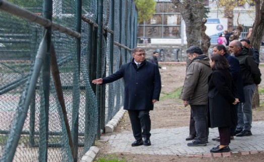 Buca’nın simgesi Hasanağa Bahçesi yenilenecek