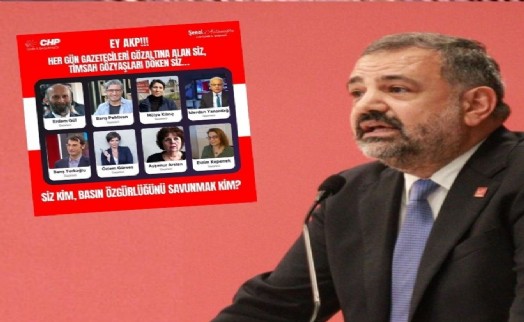 CHP'li Aslanoğlu'ndan AK Parti'ye 'özgür basın yanıtı: EY AKP size verilerle sesleniyoruz