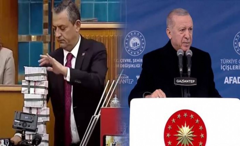 Erdoğan'dan Özgür Özel'e para kulesi yanıtı