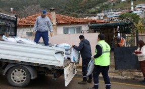 Güzelbahçe Belediyesi’nden kara-kış desteği