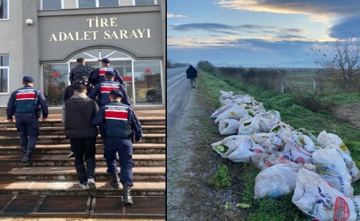 İzmir'de tarladan marul hırsızlığına 3 tutuklama