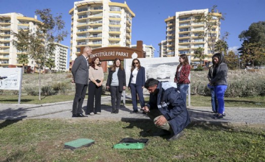 Karşıyaka'da 'akıllı sulama' dönemi başladı! Hedef yüzde 30 tasarruf