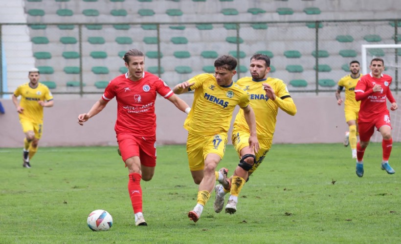 Menemen FK galibiyete hasret kaldı