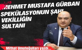 Mehmet Mustafa Gürban spekülasyonun şahı, vekilliğin sultanı