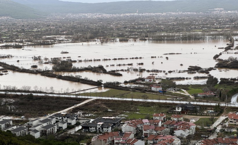 Muğla'da tarım arazileri su altında kaldı