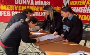 Selçuk Kent Konseyi'den Meryem Ana Otoparkı için imza kampanyası!