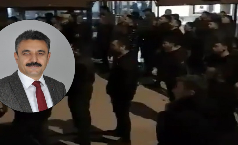 Adil Kırgöz seçim startı vermeye gitti; Protesto edildi