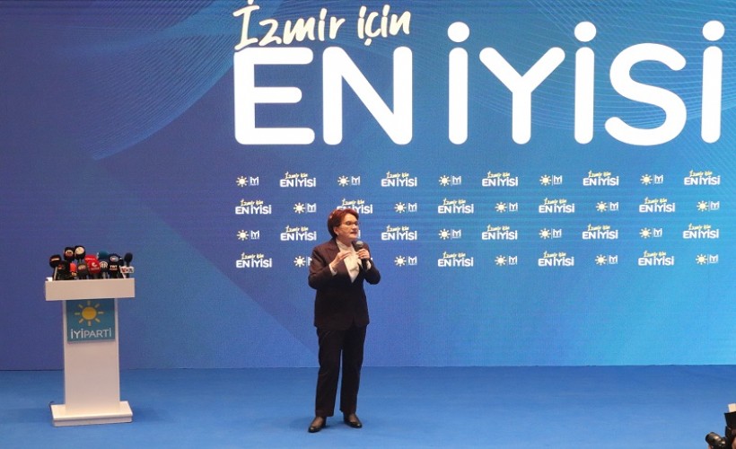 Akşener'den hem CHP'ye hem AK Parti'ye salvo: 'Birine gavur diğerine mecbursun'