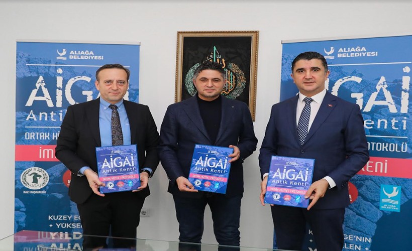 Aliağa Belediyesi Aigai Kazılarını 2024'te de destekleyecek