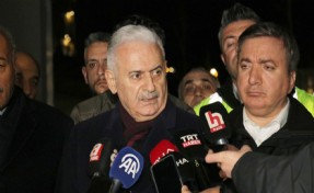 Binali Yıldırım'dan toprak kaymasına ilişkin açıklama