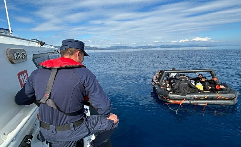 Bodrum’da 30 kaçak göçmen kurtarıldı