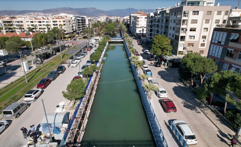 Bostanlı Deresi estetik bir görünüme kavuşuyor