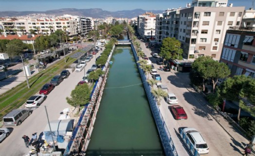 Bostanlı Deresi estetik bir görünüme kavuşuyor