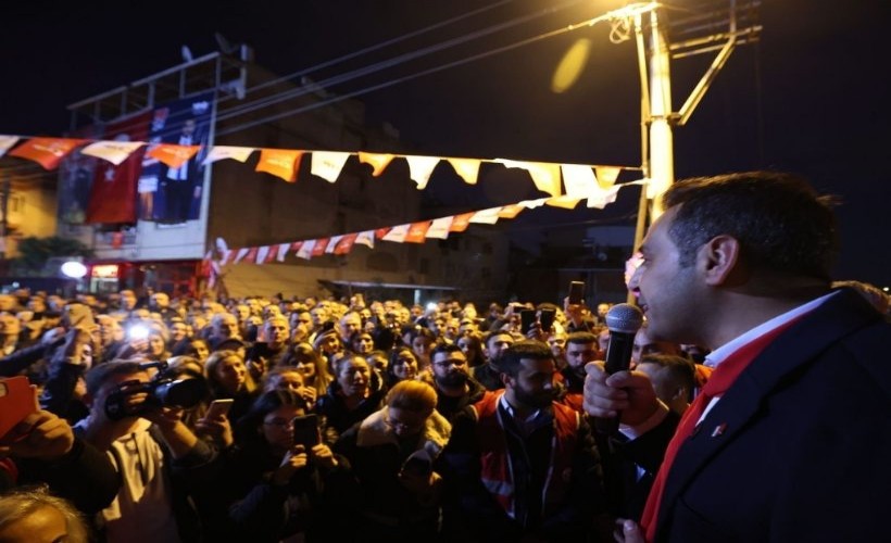 CHP'li Yıldız'dan doğduğu mahallede miting gibi buluşma