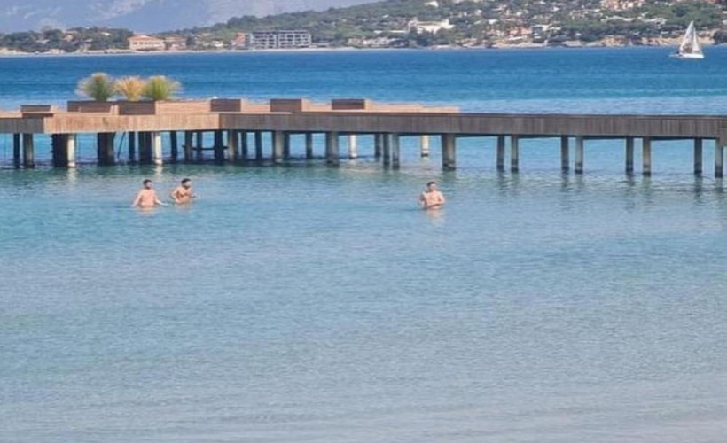 Çeşme’de Şubat ayında deniz keyfi