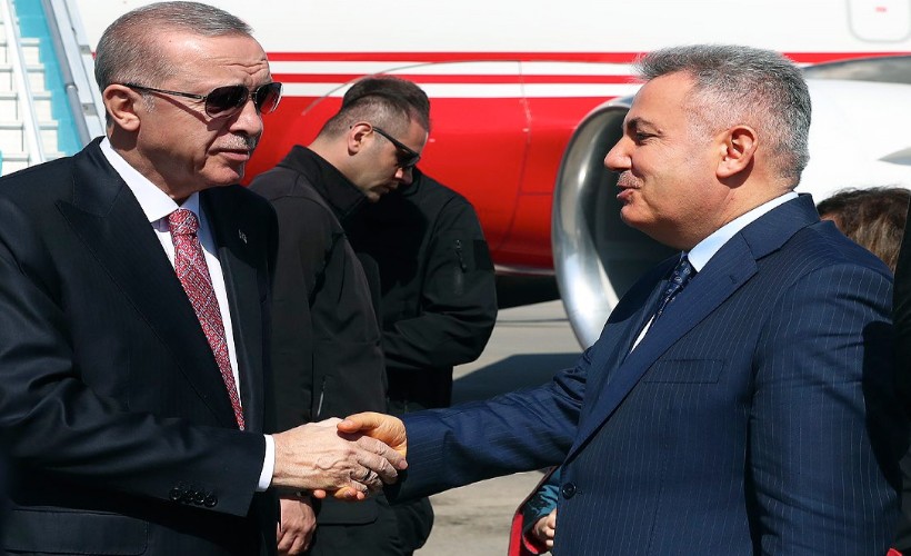 Cumhurbaşkanı Erdoğan İzmir'de: Vali Elban'dan karşılama