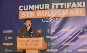 Hamza Dağ, Çeşme'de STK temsilcileriyle bir araya geldi